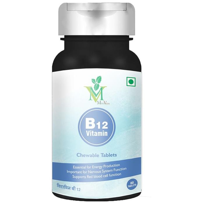Mint Veda B12 Vitamin Chewable Tablet - Classic Derma