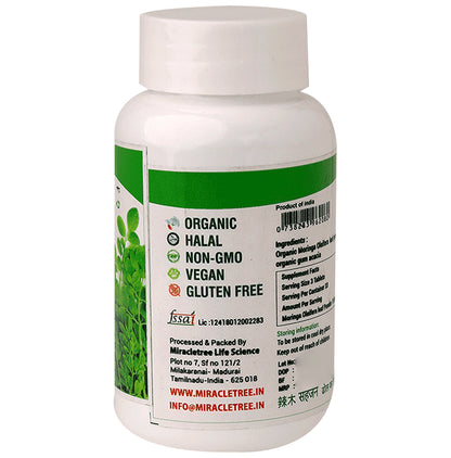 Miracletree Organic Moringa Leaf 500mg Tablet