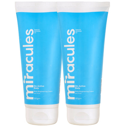 Miracules On Active Duty Body Brightening (150gm Each) - Classic Derma