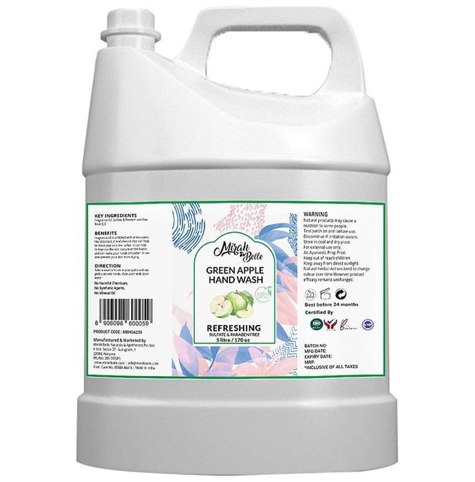 Mirah Belle Green Apple Hand Wash - Classic Derma
