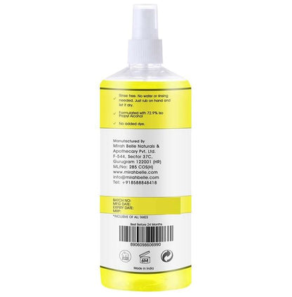 Mirah Belle Hand Rub Spray Sanitizer (500ml Each) Lemon with Vitamin E