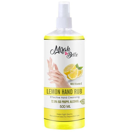 Mirah Belle Hand Rub Spray Sanitizer (500ml Each) Lemon with Vitamin E - Classic Derma