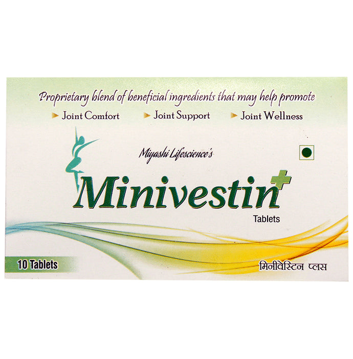 Miyashi Lifescience's Minivestin+ Tablet for Joint Care - Classic Derma