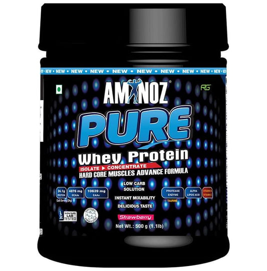Aminoz Pure Whey Protein Strawberry - Classic Derma