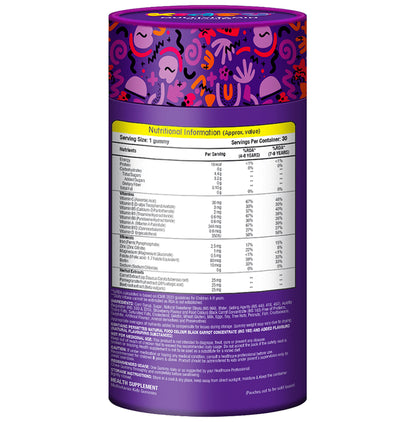 Mom & World Kidsy Multivitamin Gummies (30 Each) Strawberry