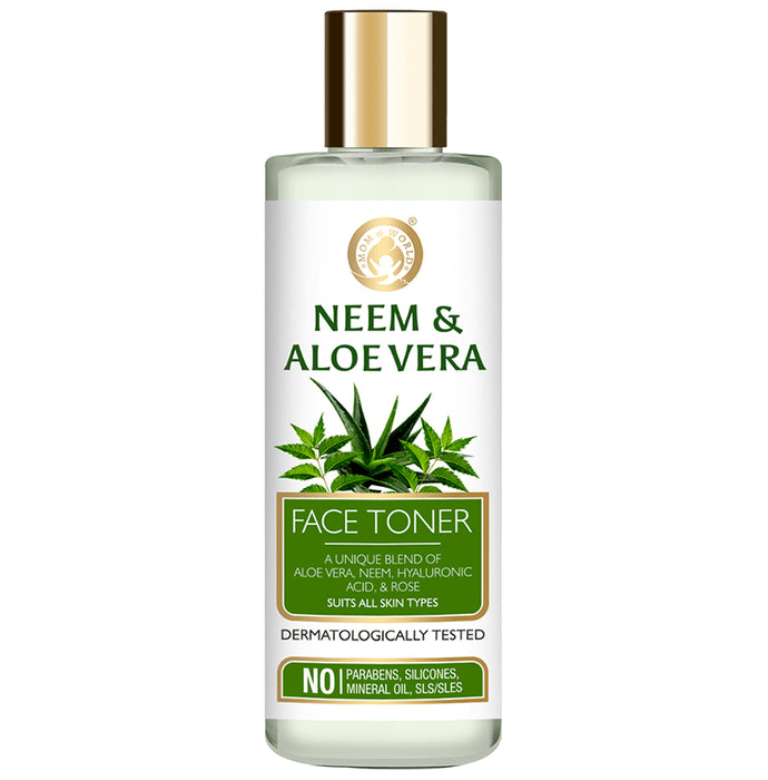 Mom & World Neem & Aloe Vera Face Toner - Classic Derma