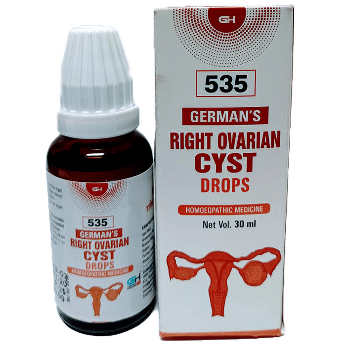 German's 535 Right Ovarian Cyst Drop - Classic Derma