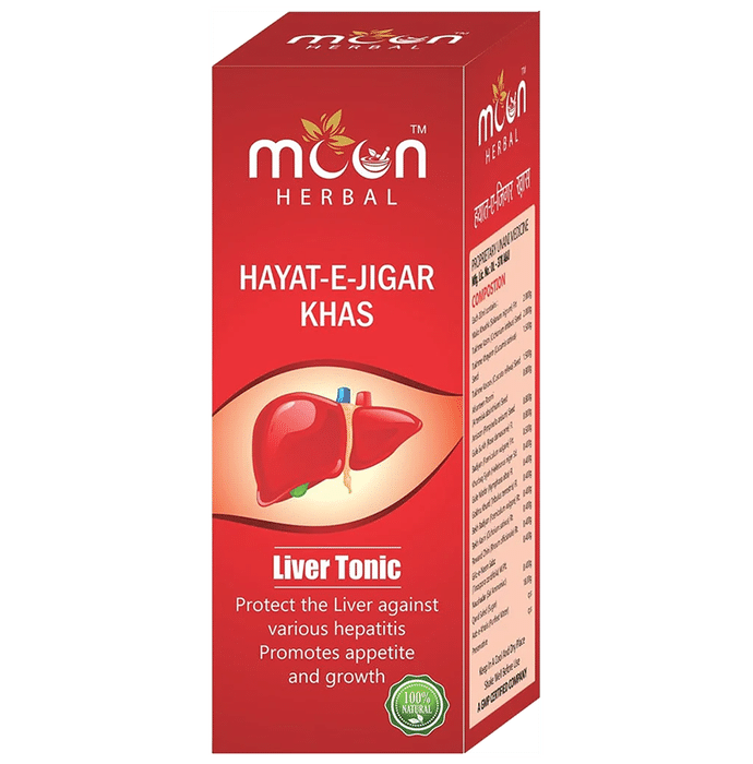 Moon Herbal Hayat-E-Jigar Khas Liver Tonic - Classic Derma