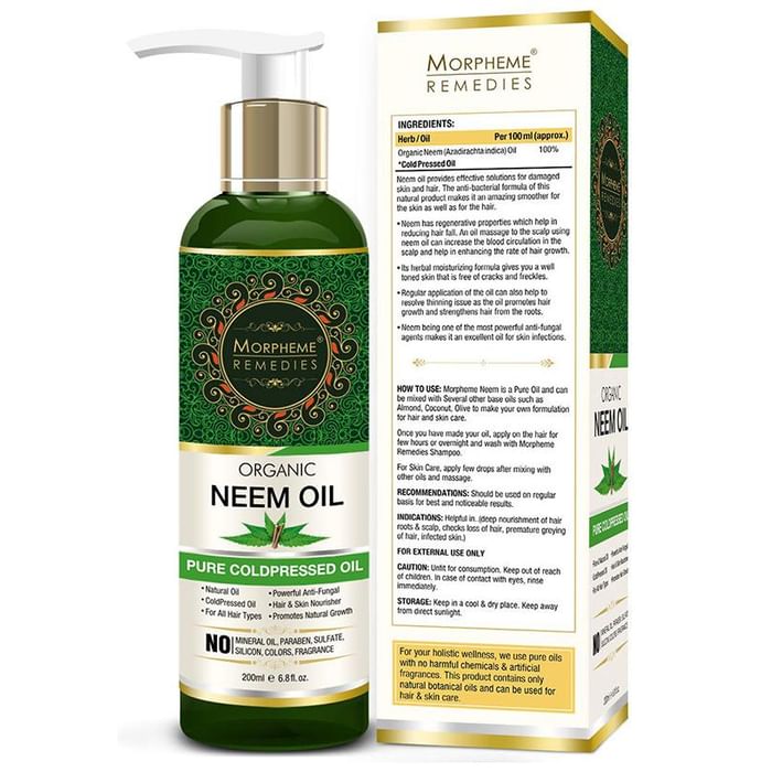 Morpheme Pure Organic Neem Oil