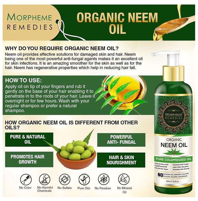 Morpheme Pure Organic Neem Oil