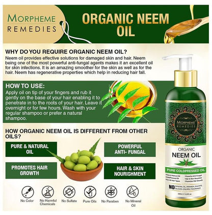 Morpheme Pure Organic Neem Oil