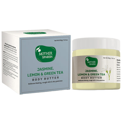 Mother Sparsh Jasmine, Lemon & Green Tea Body Butter - Classic Derma