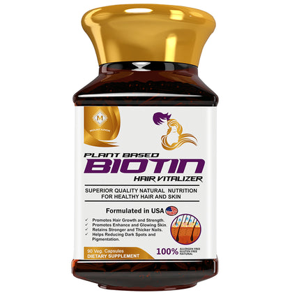 Mountainor Plant Based Biotin Hair Vitalizer Capsule - Classic Derma