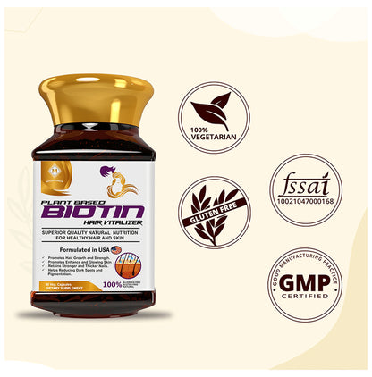 Mountainor Plant Based Biotin Hair Vitalizer Capsule