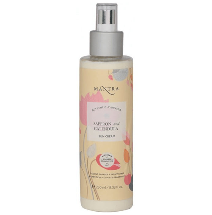Mantra Saffron and Calendula Sun Cream - SPF 50 PA+ - Classic Derma