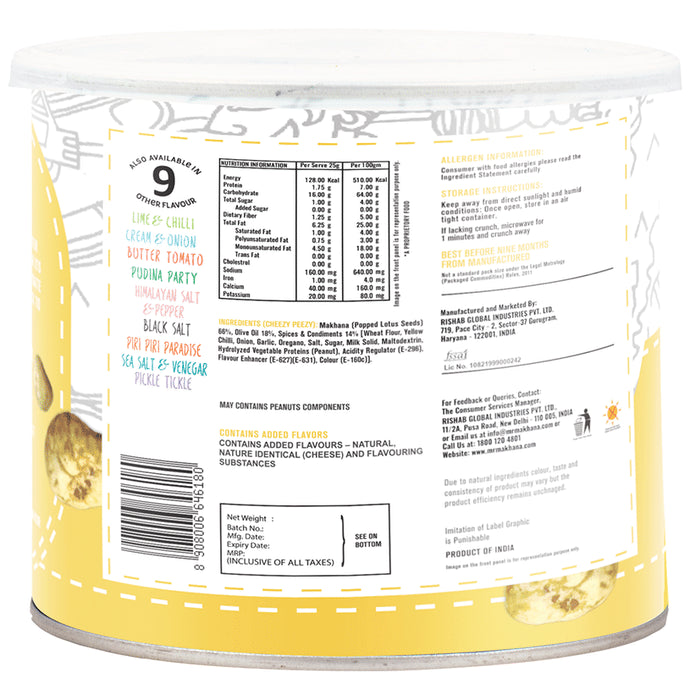 Mr Makhana Cheesy Peezy (50gm Each)