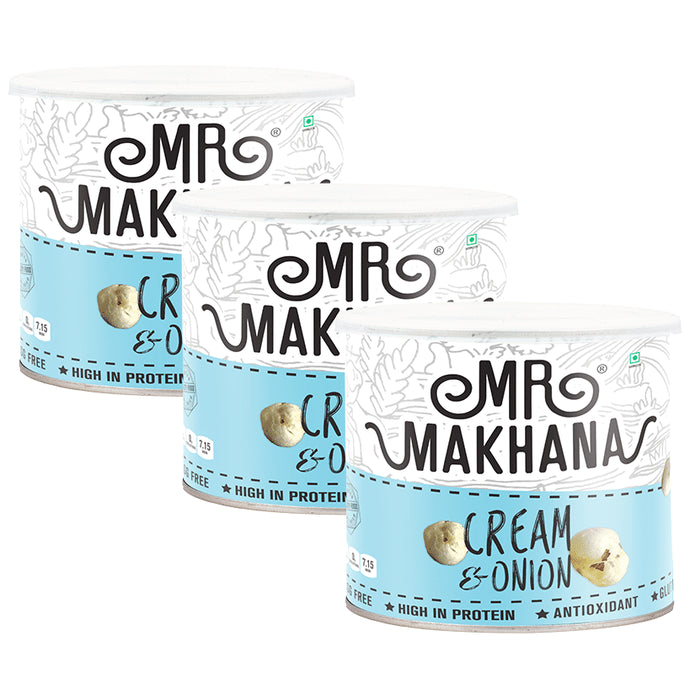 Mr Makhana Cream & Onion (50gm Each) - Classic Derma