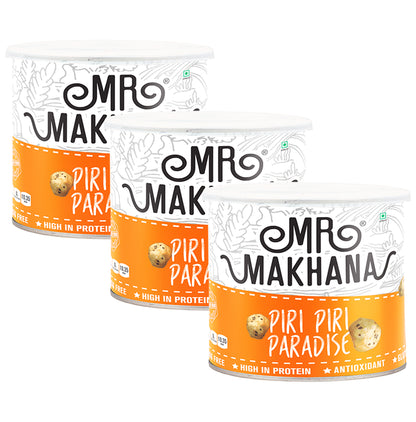 Mr Makhana Piri Piri Paradise (50gm Each) - Classic Derma