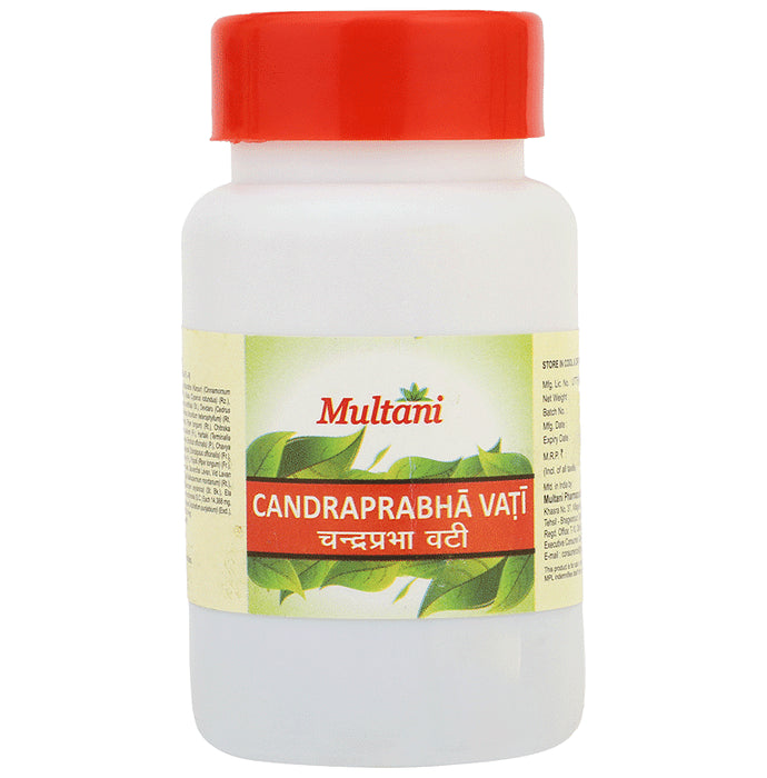 Multani Chandraprabha Vati (60 Each) - Classic Derma