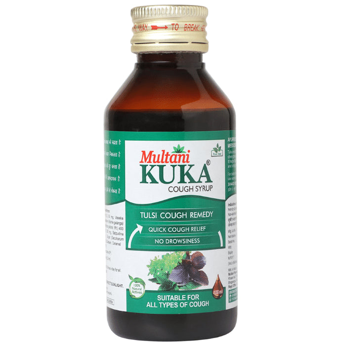 Multani Combo Pack of Kuka Cough Syrup With Kuka Cough Liquid Sugar Free(Each 100 ml)