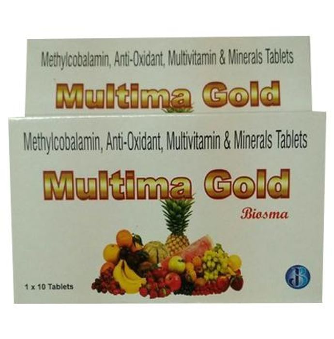Multima Gold Tablet - Classic Derma