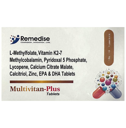 Multivitan-Plus Tablet - Classic Derma