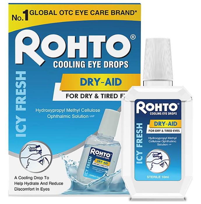 Rohto Icy Fresh Cooling Eye Drop - Classic Derma