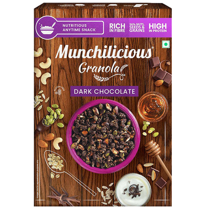 Munchilicious Granola Dark Chocolate - Classic Derma