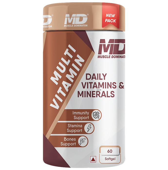 Muscle Dominator Multi Vitamin Softgel - Classic Derma