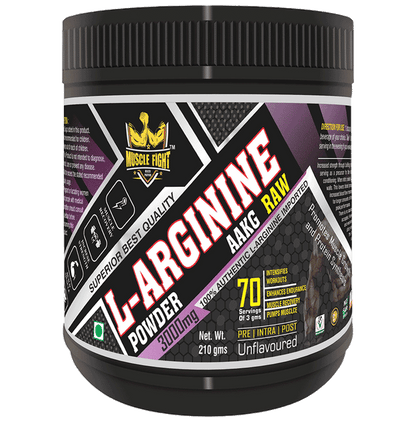 Muscle Fight L-Arginine Aakg Raw - Classic Derma
