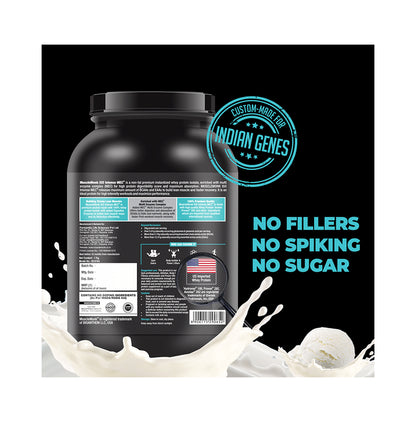 Muscle Monk Combo Pack of Iso Intense MEC 100% Whey Protein Isolate Creamy Vanilla 1kg & Creatine Monohydrate Unflavoured 100gm