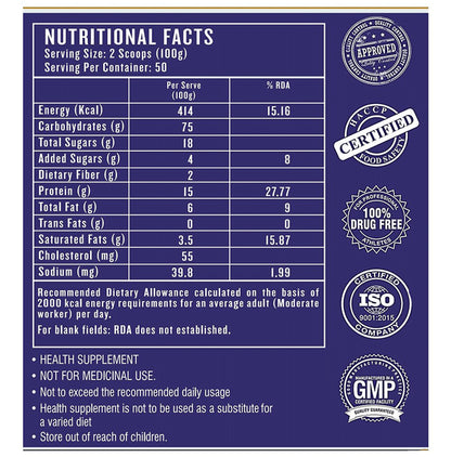 Muscle Trail Athletic Weight Gainer Powder Chocolate Ice Cream