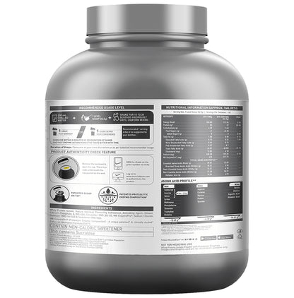 MuscleBlaze Biozyme Iso Zero Low Carb | Improves Protein Absorption by 50% | Flavour Powder Cookie and Cream