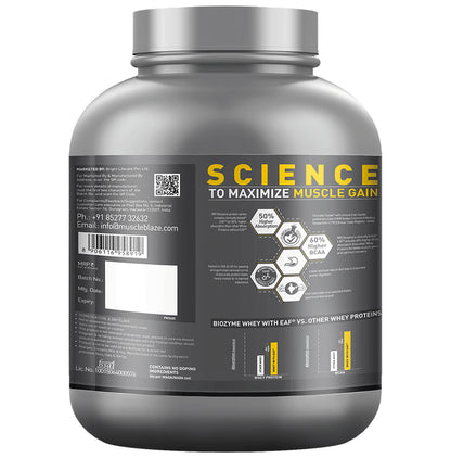 MuscleBlaze Biozyme Iso Zero Low Carb | Improves Protein Absorption by 50% | Flavour Powder Cookie and Cream