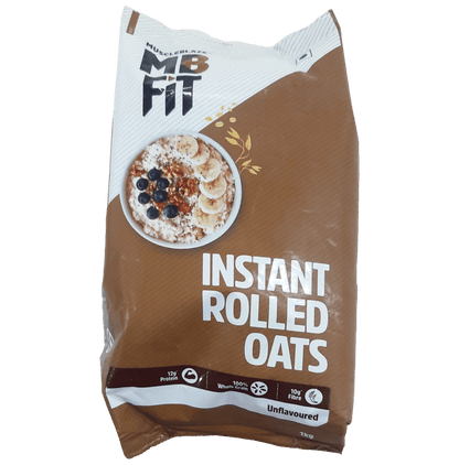MuscleBlaze Fit Instant Rolled Oats Unflavored - Classic Derma