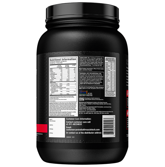 Muscletech Nitro Tech Ripped Powder Chocolate Fudge Brownie