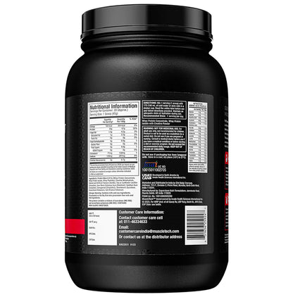 Muscletech Nitro Tech Whey Protein Powder Vanilla Cream