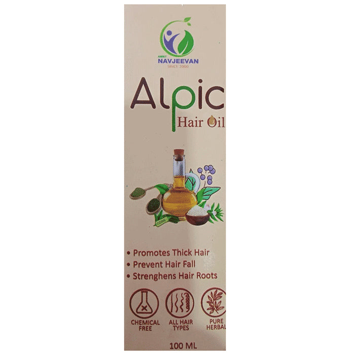 Amrit Navjeevan Alpic Hair Oil (100ml Each) - Classic Derma