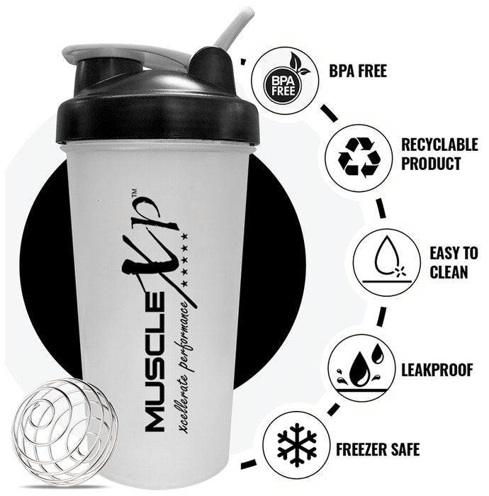 MuscleXP Beginner's Whey Protein with Digestive Enzymes Double Chocolate with Shaker