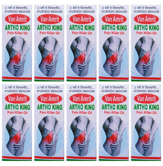 Amrit Navjeevan Artho King Pain Killer Oil(50ml Each) - Classic Derma
