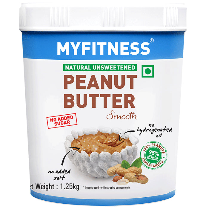 My Fitness Peanut Butter Natural Smooth - Classic Derma