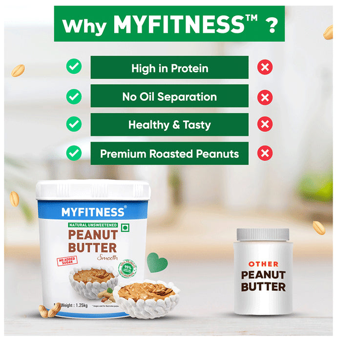 My Fitness Peanut Butter Natural Smooth