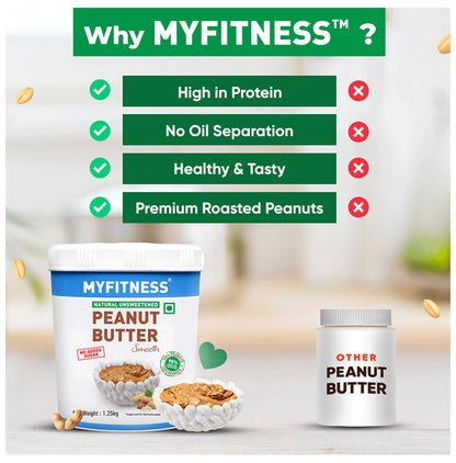 My Fitness Peanut Butter Natural Smooth