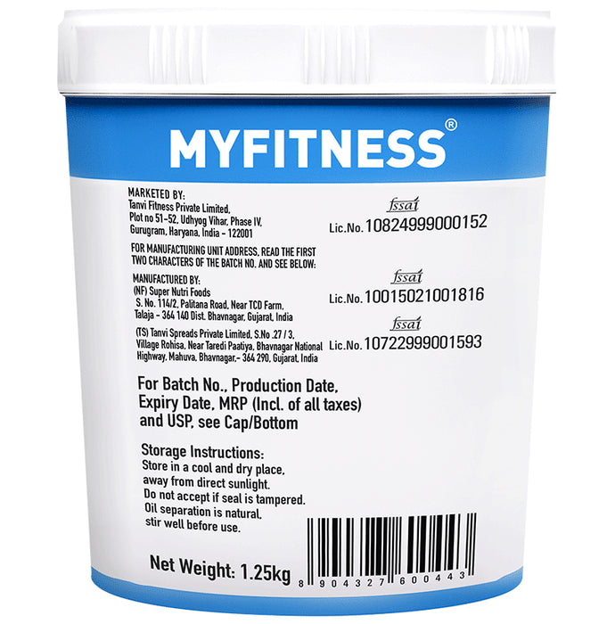 My Fitness Peanut Butter Original Smooth
