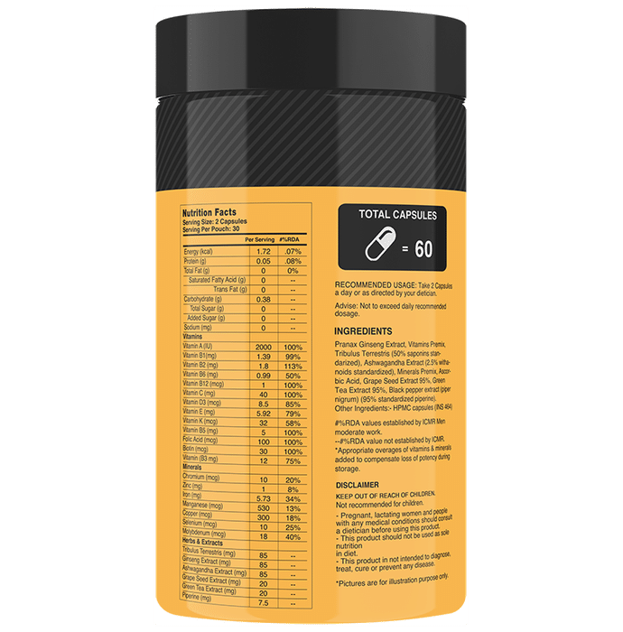 MyFitFuel Advance Men Daily Multivitamin Capsule