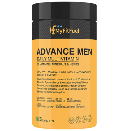 MyFitFuel Advance Men Daily Multivitamin Capsule - Classic Derma