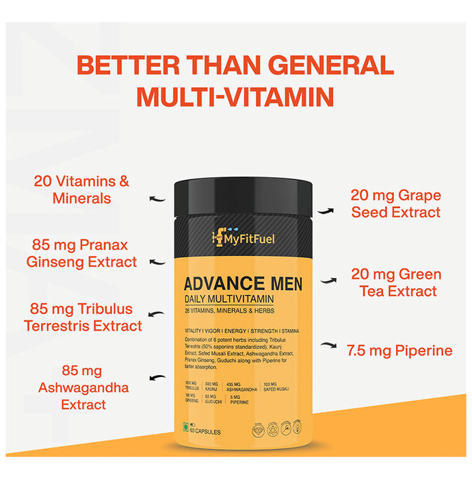 MyFitFuel Advance Men Daily Multivitamin Capsule