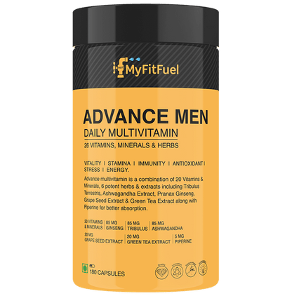 MyFitFuel Advance Men Daily Multivitamin Capsule - Classic Derma