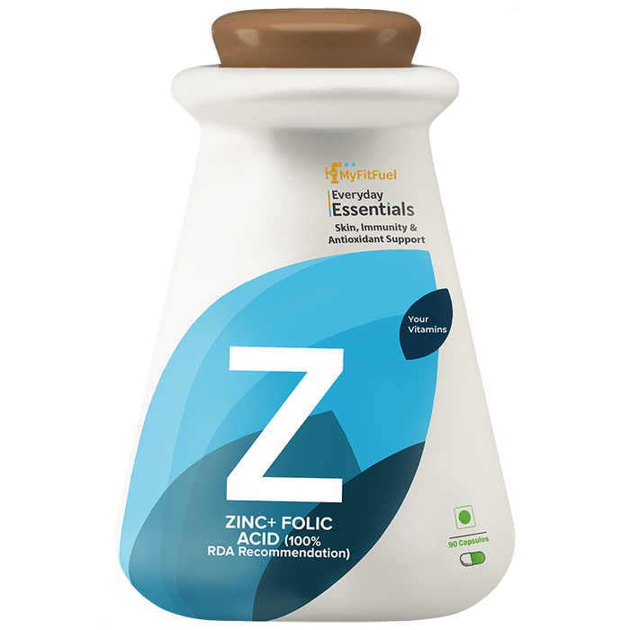 MyFitFuel Zinc + Folic Acid Capsule - Classic Derma