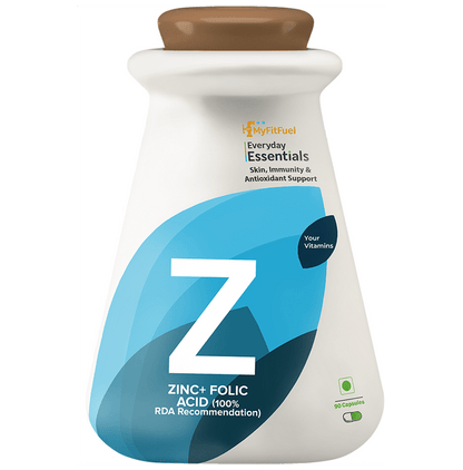 MyFitFuel Zinc + Folic Acid Capsule - Classic Derma